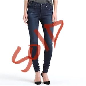 AG Adriano Goldschmied High Rise The Farrah Skinny